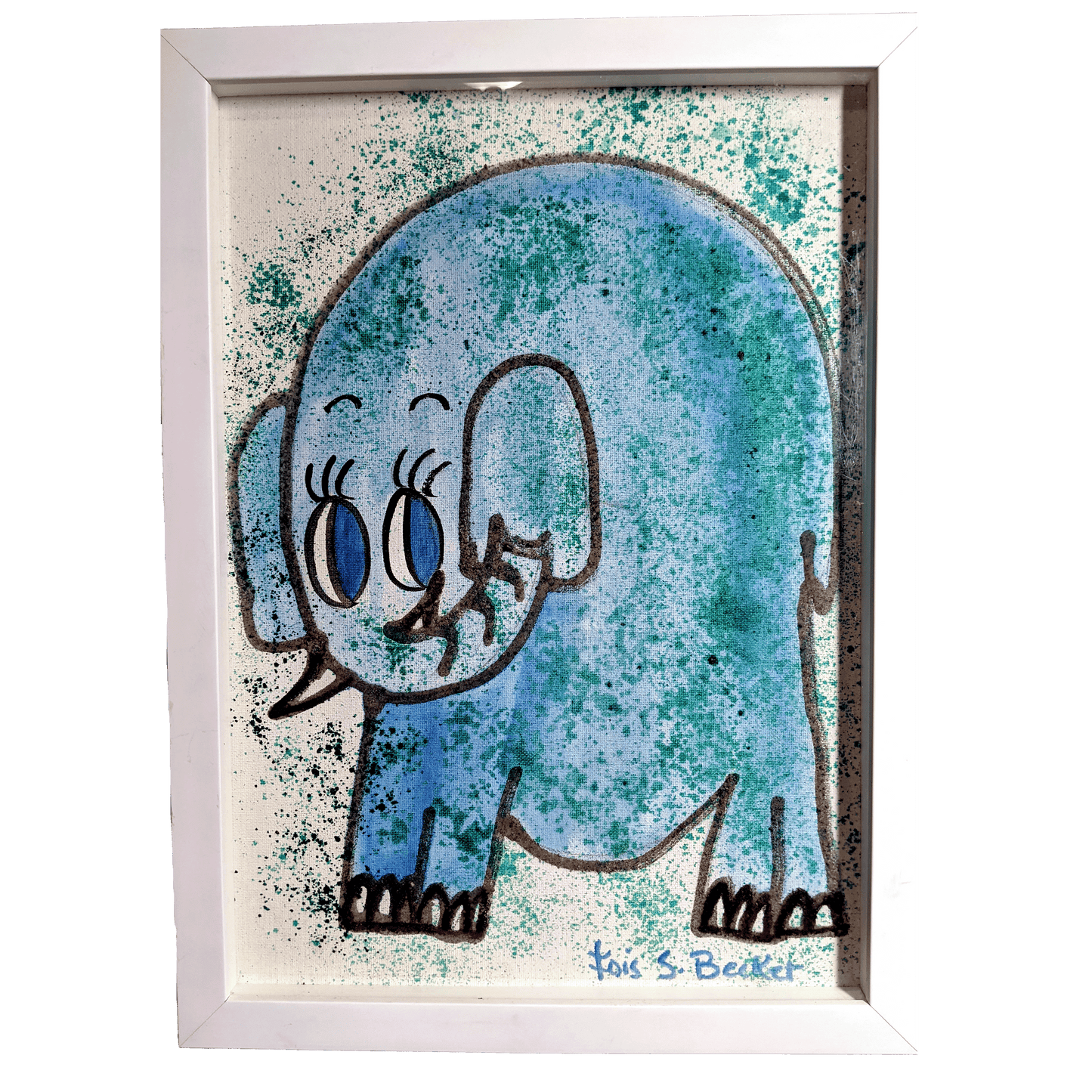 Untitled “Playful Elephant Wonder” 1966