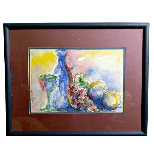 Untitled “Vibrant Fruit &amp; Wine Reflection” 1995