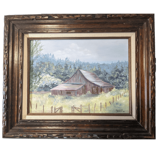 Untitled, “Time-Honored Barnscape”1983