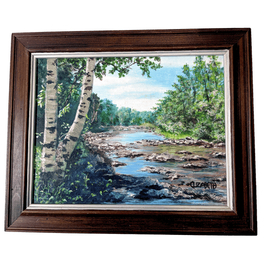 Untitled, “Birch Stream Reverie”